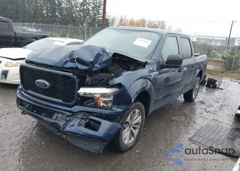 2018 Ford F-150 Xl from USA, damaged, VIN 1FTEW1EP8JKC72317